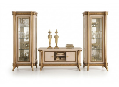 Design Regaler rtv Säitendësch Télévisiounsmauer Déift Board Luxus Schaf Kommode Regal