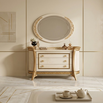 Kommode Sideboard Kommoden Sideboards 3 Tiräng Héichschaf Schaf Holz Nei
