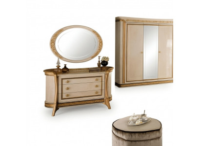 Spigel Kommod Schaf Kommoden Schlofkummer Set Holz Klassesch Stil 2tlg.