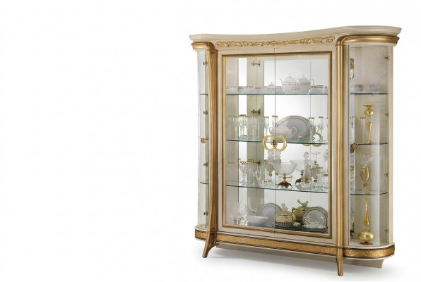 Vitrine Schaf Klassesch Vitrinen Wunnzëmmer Schief Kommode arredoclassic