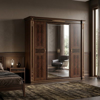 Garderob Schlofkummer Holz Schaf Modern Stil Luxus Schief Klassiker