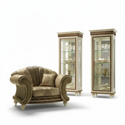 Design Still Textil Luxus Fernseh Canapé 1 Sëtzer Sofa Relax Polster Lounge Nei