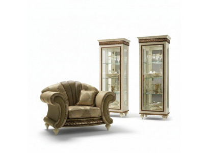 Design Still Textil Luxus Fernseh Canapé 1 Sëtzer Sofa Relax Polster Lounge Nei