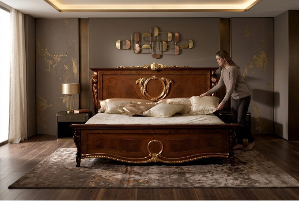 Italienesch Schlofkummer Miwwelen Polster Duebelbett Luxus Design Better Bestiet Nouveau
