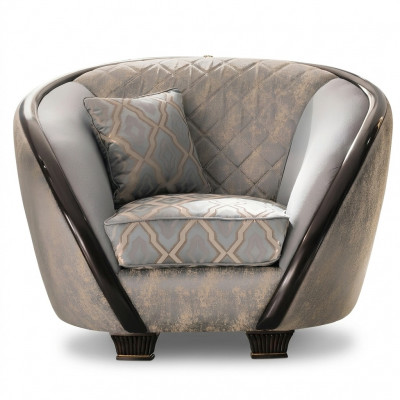 Design Sëtz Stoff Canapé Sofa Polster Sofae Sëtz Fernseh 1 Sëtz arredoclassic