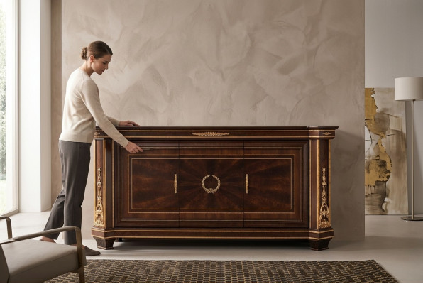 Design Kommod Kommoden Schaf Holz Anrichte Miwwelen Konsol Konsolen Schief