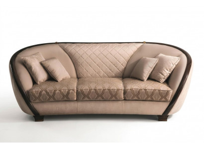 Sofa Canapé Polster 3 Sëtzer Textil Sofas Canapéë Sëtz Garnituren Design Club