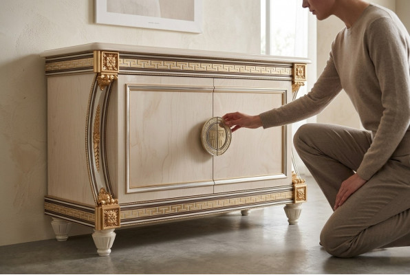Kommod Sideboard Holzkabinet Anrichte Italieneschen Design Luxusmiwwel Nei