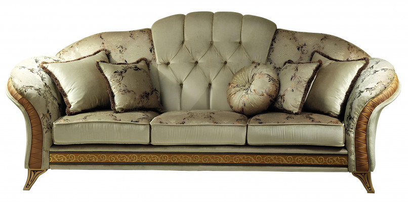 Schlofzofa Sofa 3-Sëtzer Grouss Bettfunktion Schlofzofen Sofaen Couchen arredoclassic