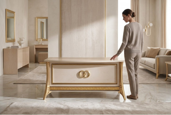Design Dësch Schreifdësch Schreifdëscher Büro Büro Chef Dëscher arredoclassic