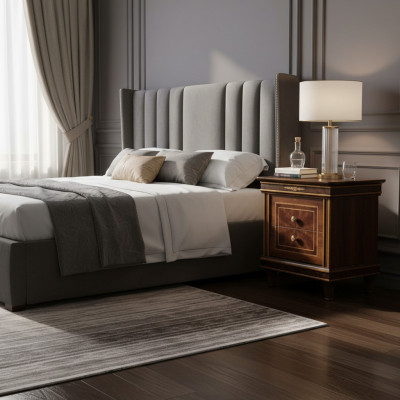 Nuecht Konsole Dësch Kommode Dëscher Konsolen Schaf Design Schlofkummer Bäistell.