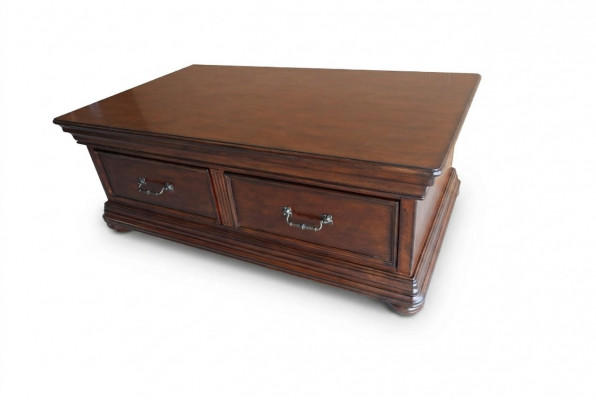 Design Féiss Coffeisdësch Birke Massiv Echt Holz Miwwelen Bäistellt Tisch Dëscher Nei
