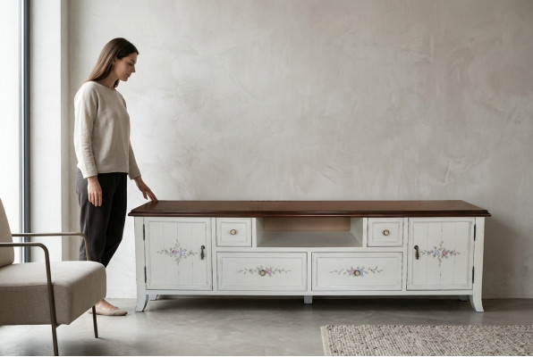 Kommode Sideboard Kommoden Wunnzëmmer-Schaf Kommoden Schaf Fernseh Massivholz