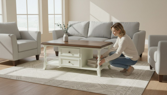 Couchtisch Niewentisch Wunnzëmmer Design Couchtisch Holz Sofa Dëscher nei Holz