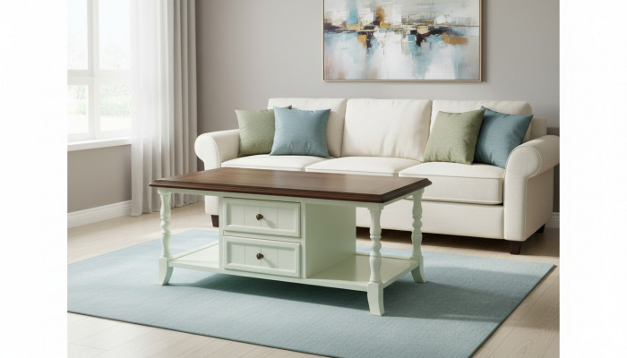 Couchtisch Niewentisch Wunnzëmmer Design Couchtisch Holz Sofa Dëscher nei Holz