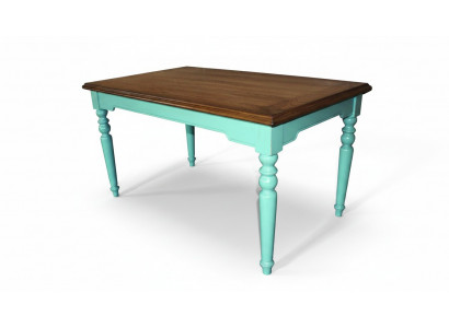 Iessdësch Dësch Grupp Iesszëmmer Wunnzëmmer Garnitur Holz Design Dëscher 150cm nei
