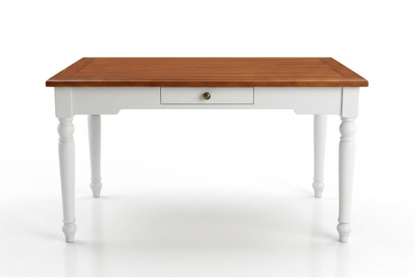 Design Iessdësch Holz Dëscher Iesszëmmer Miwwelen Rechteckeg Massivholz Dëscher Landhausstil