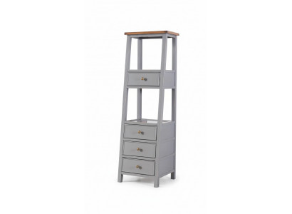 Regal Bicherregal Massivholz natierlech Handaarbecht Regal Büro Vitrin