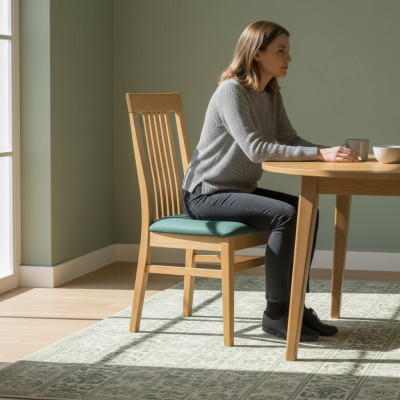 Still Stull Fotell Textil Polster Massiv Holz Lieder Lounge Massiv Sessel
