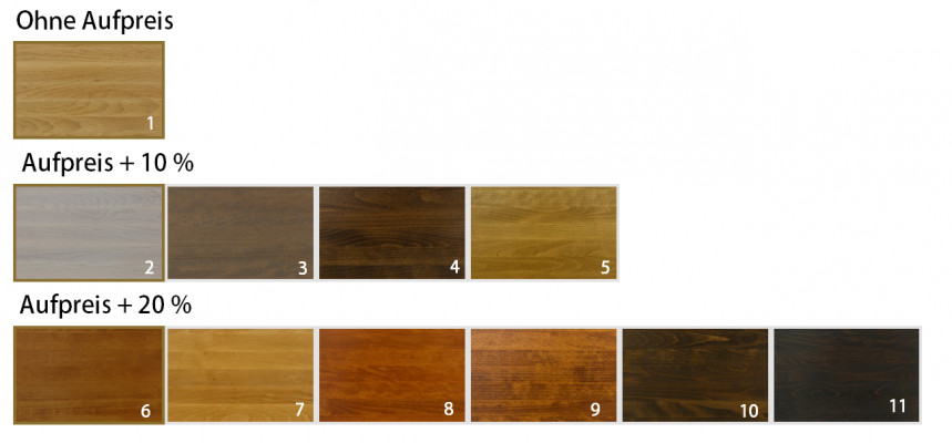 Couchtisch Holzdësch Massivholzdëschplatte Niewendësch Dësch 120x80 Couchtischen