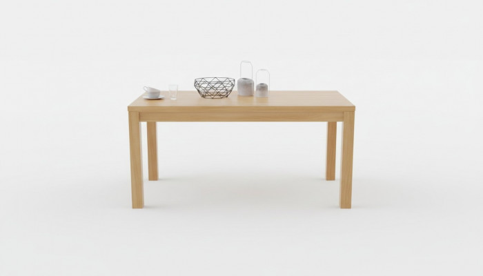 Iessdësch Holz Dëscher Wunn- Iesswunnzëmmer Dësch 180x90cm Iessdëscher Massiv Massivholz