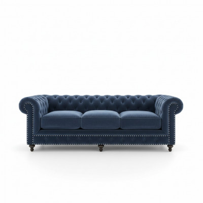 Chesterfield Sofa Canapéë Polster Garnitur Couch Polster Stoff Lieder.