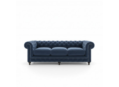 Chesterfield Sofa Canapéë Polster Garnitur Couch Polster Stoff Lieder.