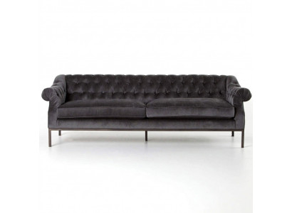 Chesterfield Sofa Canapé Polstersëtzung Stoff Deko Lieder Canapéë Polstersetzer Garnitur