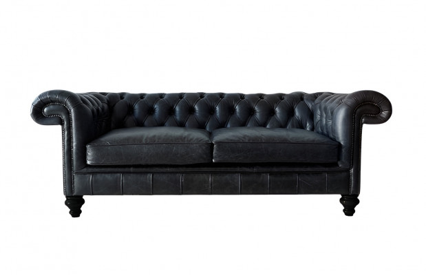 Designer groer Chesterfield 3-Plaz Luxus Stotzdimmer Kannapé