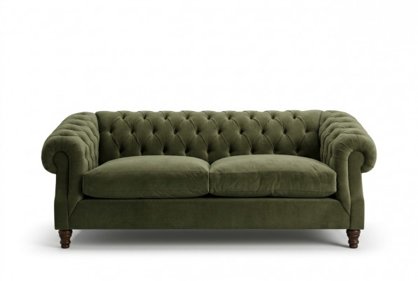 Wunnzëmmer Canapé # Luxus Couch # Polster Designer Klassiker Miwwelen