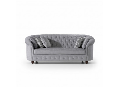 Chesterfield Sofa Couch Polster Stoff Lieder Canapéë Polster Garnitur 3-Sëtzern