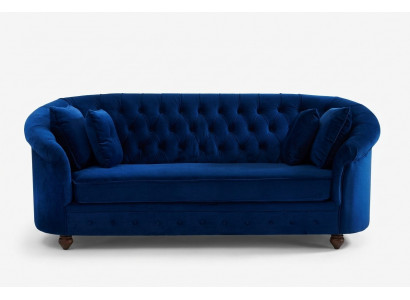 jvmoebel ® - Lieder Sofa Couch - Royal Blo Polster Drësëtzeger Couch Garnitur