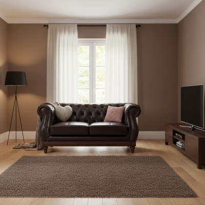 Lieder Chesterfield Männer Club Sofa Couch Polster Zweesëtzer Brong NEI jvmoebel®