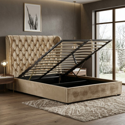 Béicht Chesterfield Polsterbett Luxus Schlofkummer Design Better