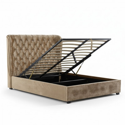 Béicht Chesterfield Polsterbett Luxus Schlofkummer Design Better