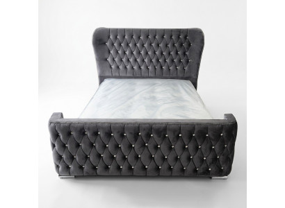 Chesterfield Hotel Duebel Liederbett Schlofzëmmer Polster Luxus Better 160x200cm