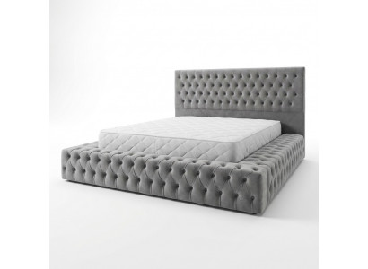 Chesterfield Grousst Bett Grouss Kappdësch Better Polster Hotel Samt Gro Stoff Oueren