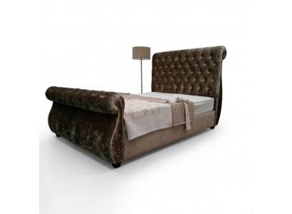 Chesterfield Design Bett Schlofkummer Textil Samt Lieder Polster Hotel Better Neit