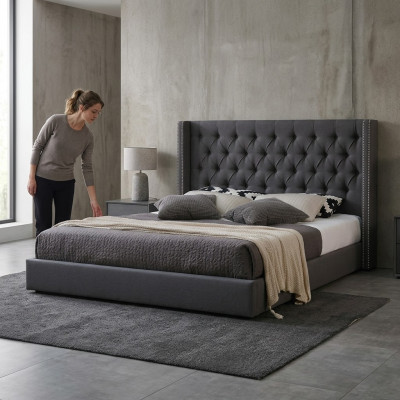 Grousst Gromm Chesterfield Duebelbett Royale Luxus Better