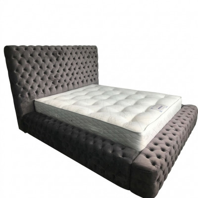 Moderne stilvoll Chesterfield Bett Schlofkummer Better Textil Miwwelen