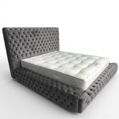 Moderne stilvoll Chesterfield Bett Schlofkummer Better Textil Miwwelen