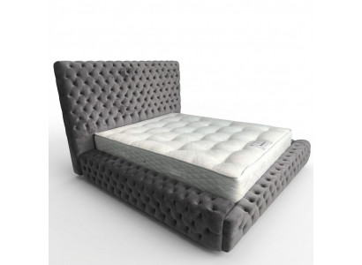 Moderne stilvoll Chesterfield Bett Schlofkummer Better Textil Miwwelen