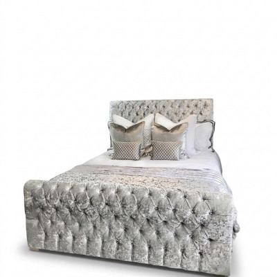 Chesterfield Bett Schlofkummer Better Textil 180x200cm Samett Grouss Hotel Gro Neu