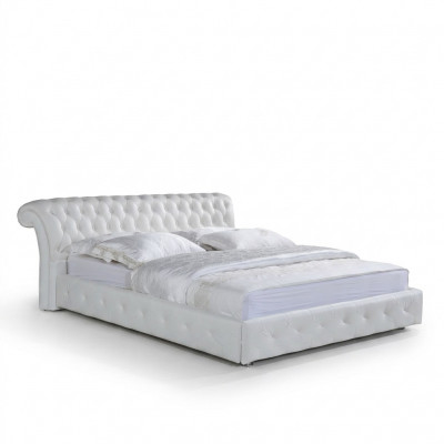 Chesterfield Designer Bett Schlofzimmer Textil Lieder Polster 140/160/180/200 cm