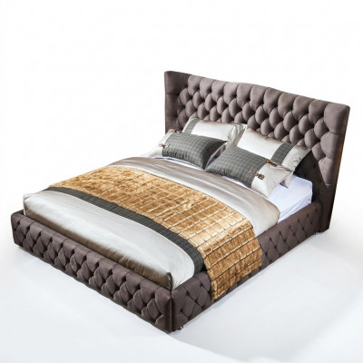 Chesterfield Grousst Bett Grousst Kappdeel Oueren Better Polster Duebelbett