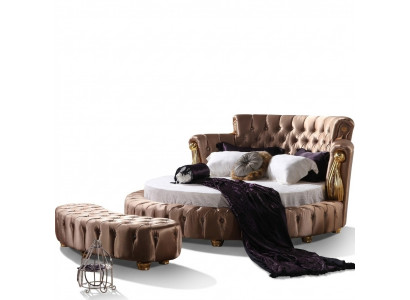 Ronne Bett Chesterfield Designer Ronne Better Schlofzëmmer Textil Lieder