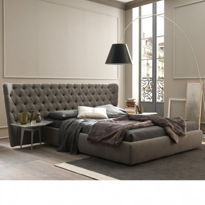 Grousst Chesterfield Luxus Duebelbett Designer Schlofzëmmer Miwwelen