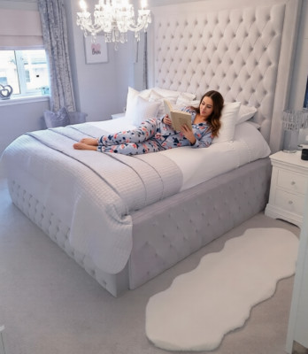 Hotel Chesterfield Luxusbett Wäisst Schlofzëmmer Englesch Better