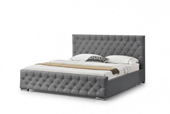 Chesterfield Bett Design Schlofkummer Englesch Better 200x200cm Textil Polster