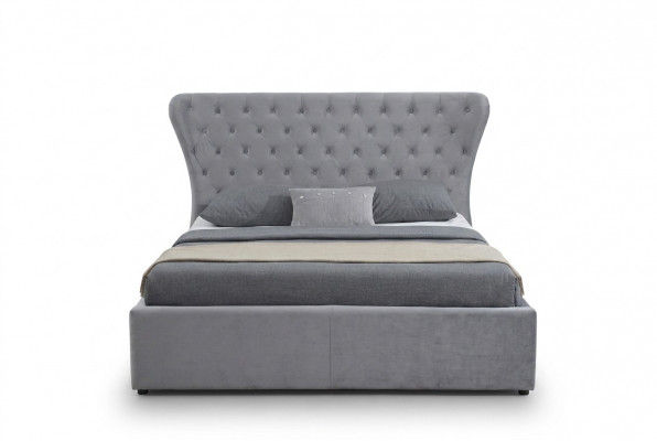 Grousst Chesterfield Duebelbett Luxus Better Designer Schlofzëmmer Bett